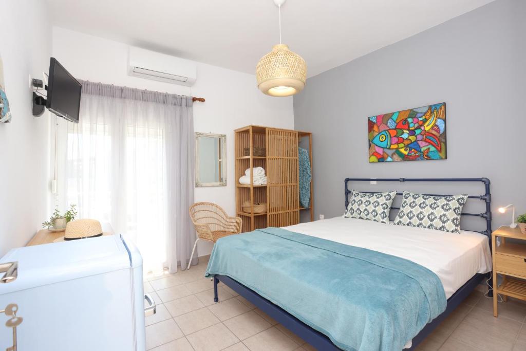 Postel nebo postele na pokoji v ubytování BleVista Apartments
