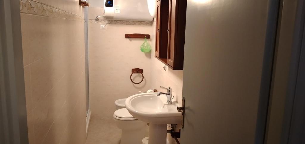 Koupelna v ubytování Apartment Nonna Delia