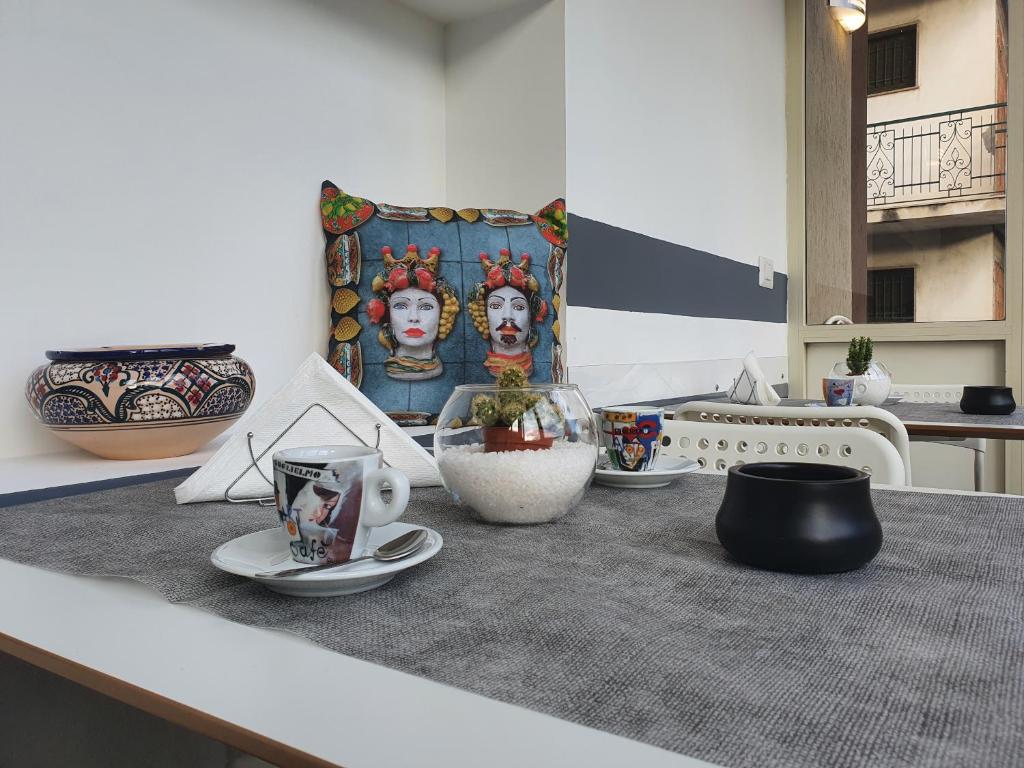 Kaffi- og teaðstaða á RiSea Rooms