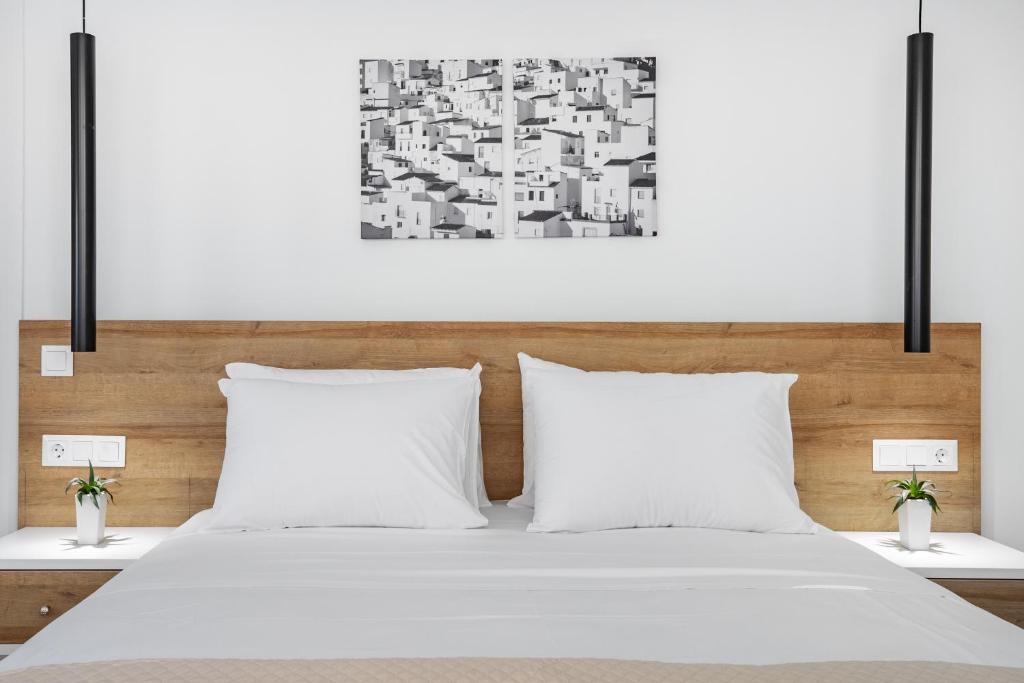 Posteľ alebo postele v izbe v ubytovaní Central Boutique Apartment A1