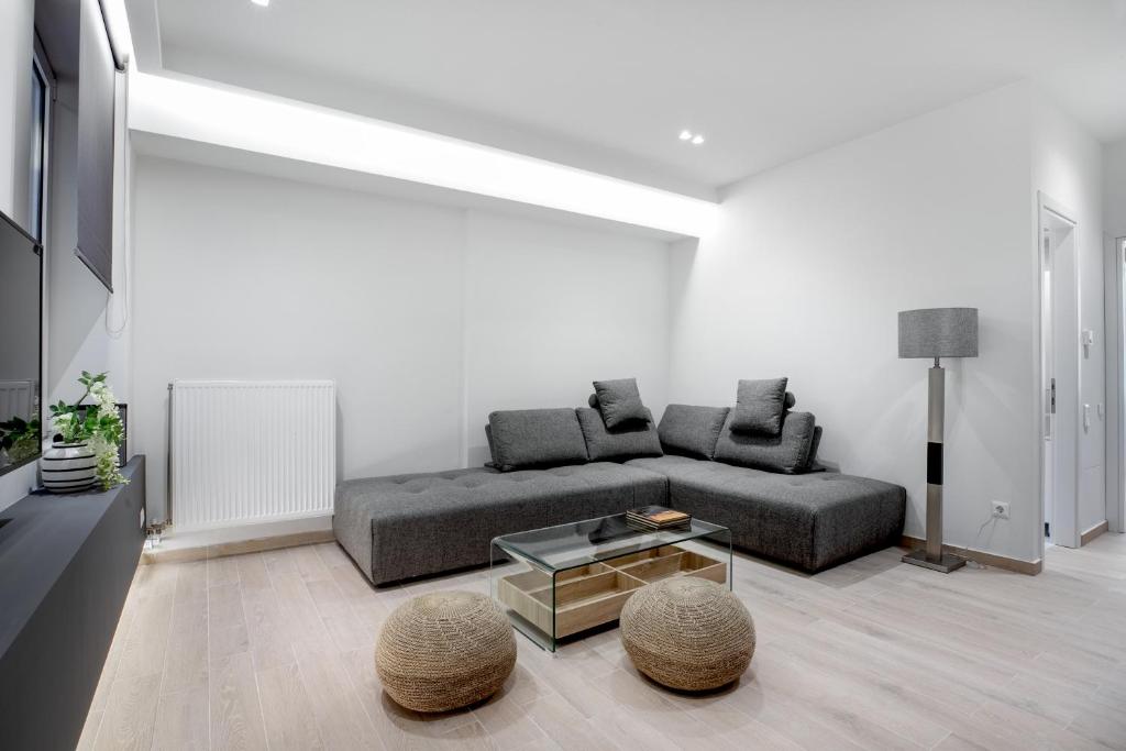 Posedenie v ubytovaní Central Boutique Apartment A1