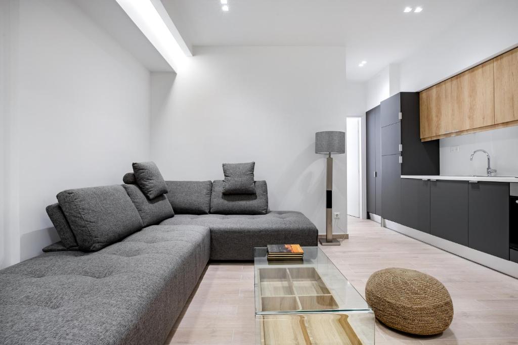 Posedenie v ubytovaní Central Boutique Apartment A1