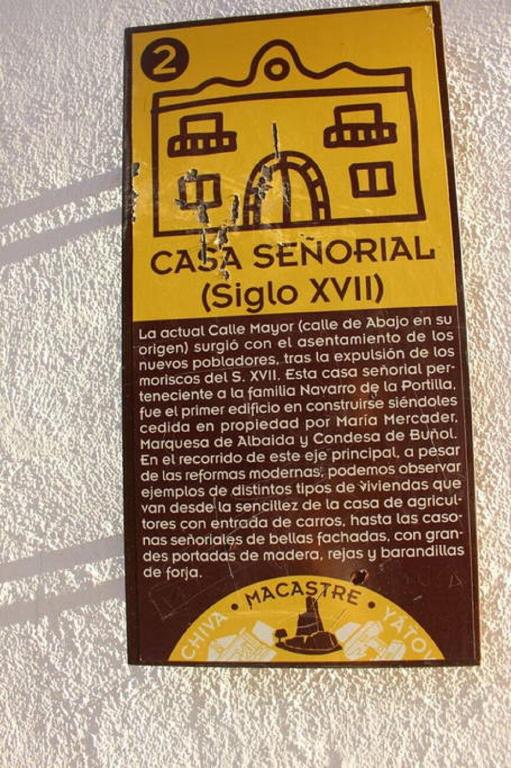 Certifikát, hodnocení, plakát nebo jiný dokument vystavený v ubytování Villa Charly Casa señorial XVII Historical Villa