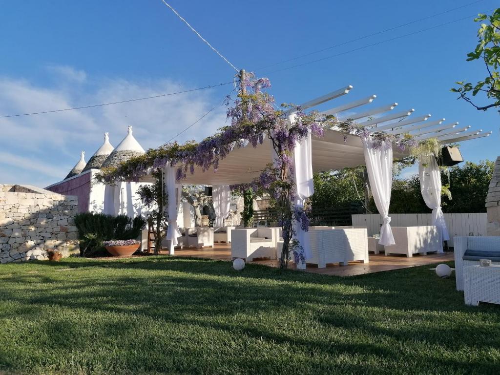 Zahrada ubytování Borgo D'Itria