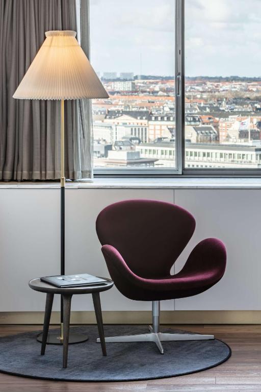 Posezení v ubytování Radisson Collection Royal Hotel, Copenhagen