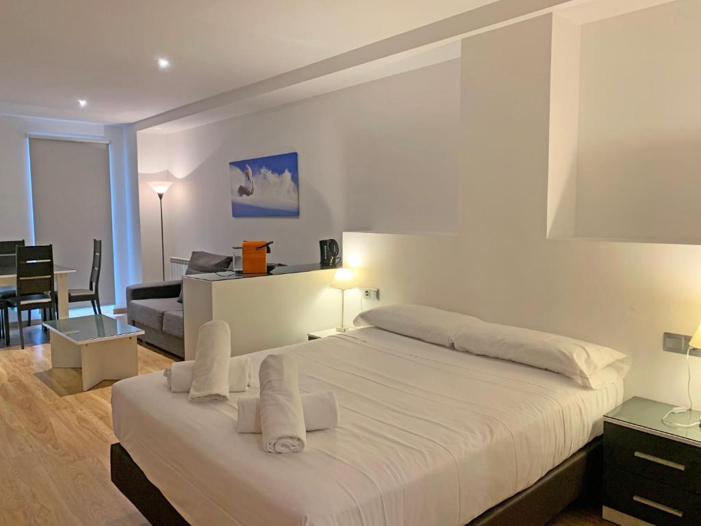 Posezení v ubytování Apartamentos Vallnord 3000