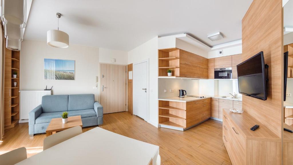 Apartamenty Sun & Snow Marina Kąty Rybackie - blisko Zalewu Wiślanego i portu - One-Bedroom Apartment