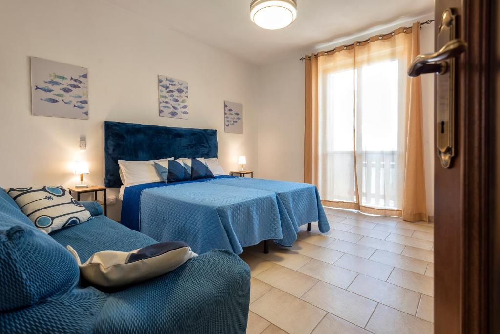 A bed or beds in a room at Family house 1.1
