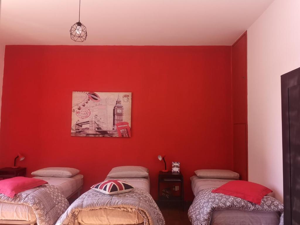 Postel nebo postele na pokoji v ubytování CASADEI24