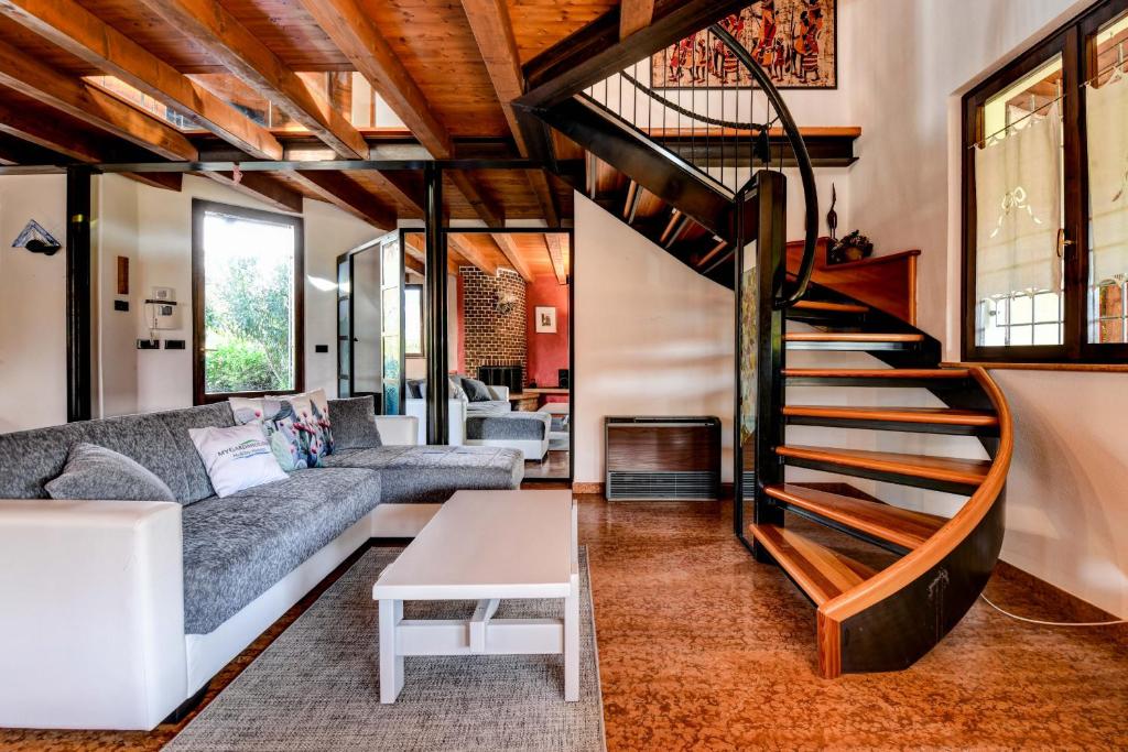 Posezení v ubytování Casa Francesca