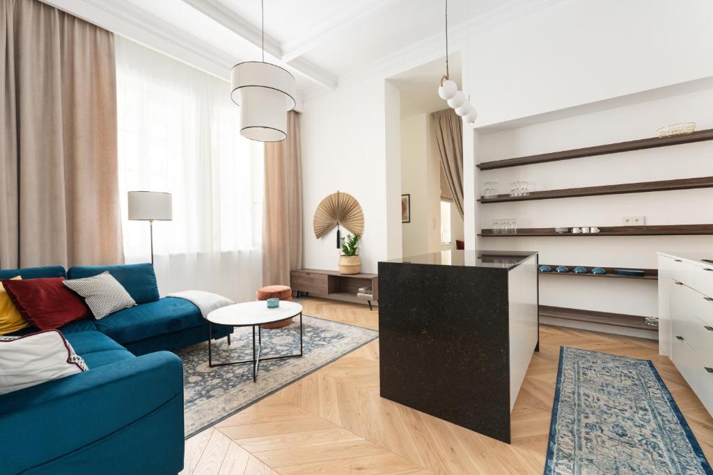 Posedenie v ubytovaní Warsaw Premium Apartment President Palace