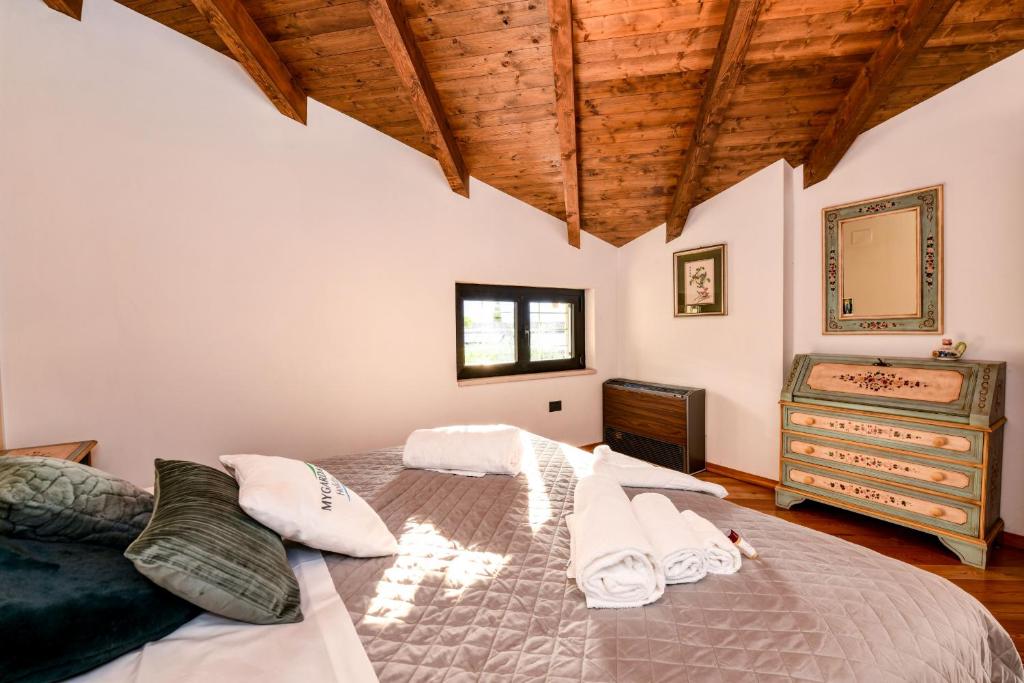 Postel nebo postele na pokoji v ubytování Casa Francesca