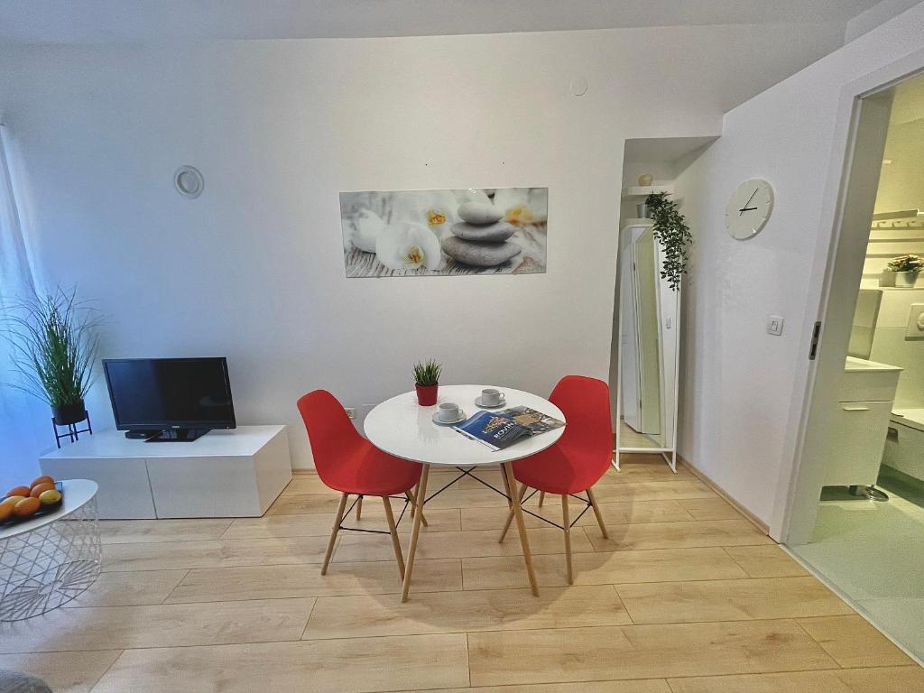 Część wypoczynkowa w obiekcie Apartments Antons