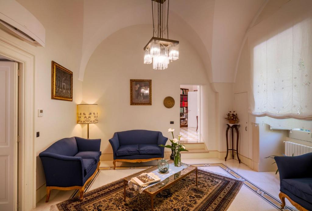 Posezení v ubytování Palazzo Rollo