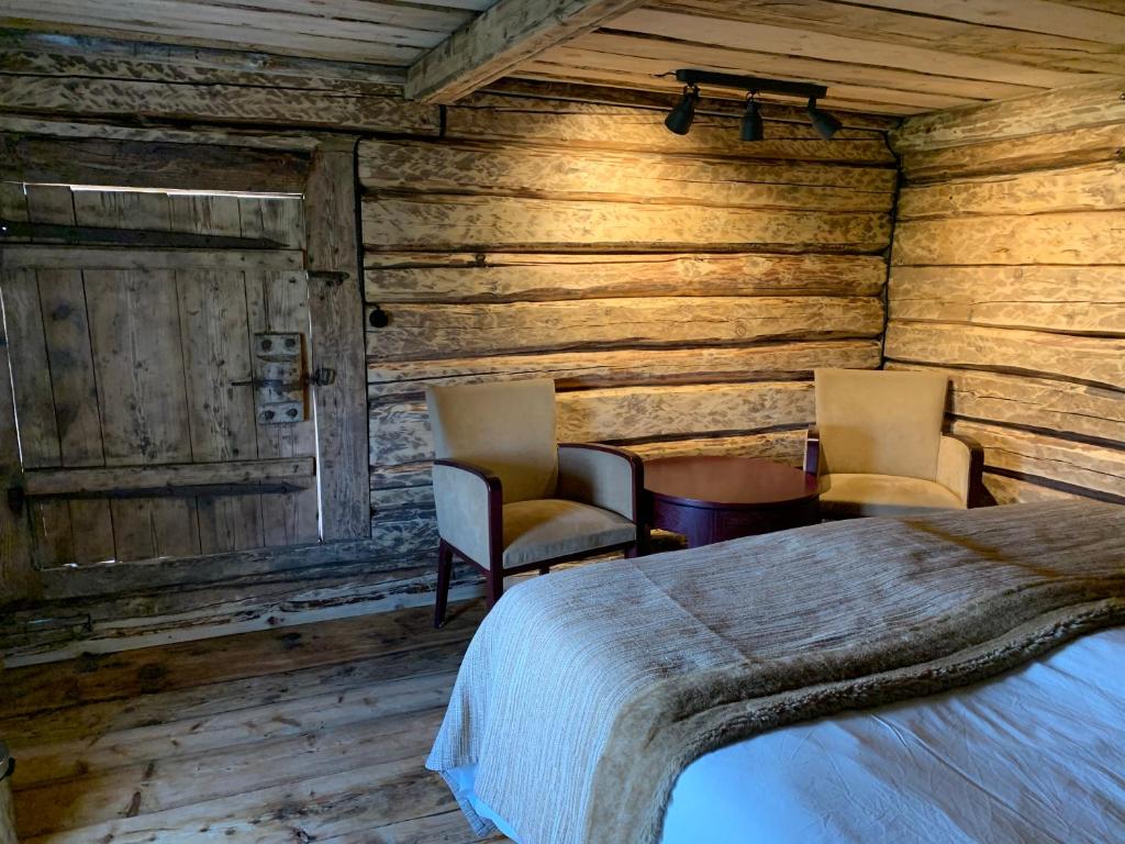 Postel nebo postele na pokoji v ubytování Jaagu-Mihkli Muhu Island