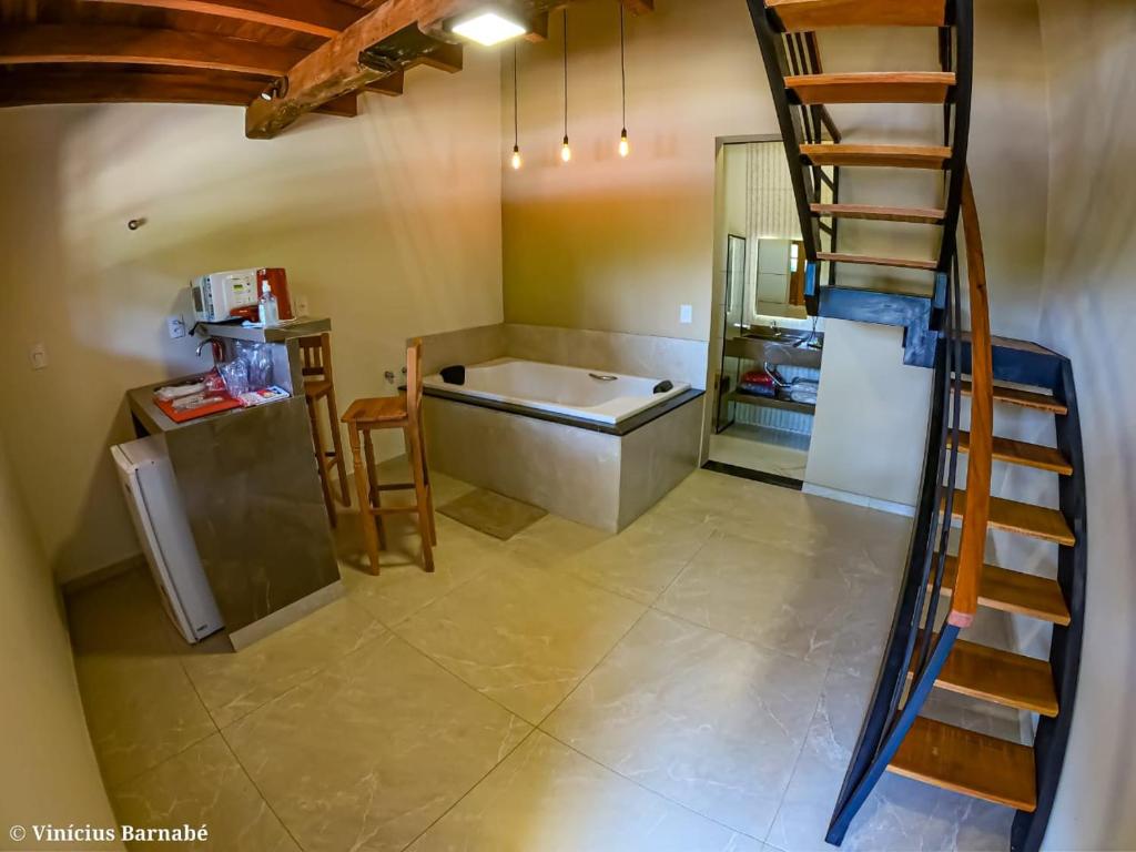 Pousada Vila Mandalah - Deluxe Double Room с ванной