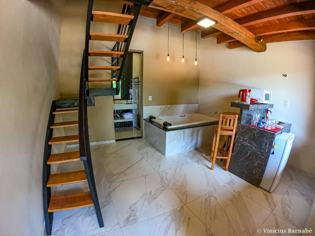 Pousada Vila Mandalah - Deluxe Double Room с ванной