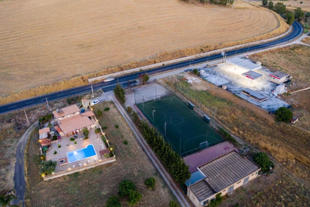 Bazén v ubytování templi la piscina nebo v jeho okolí