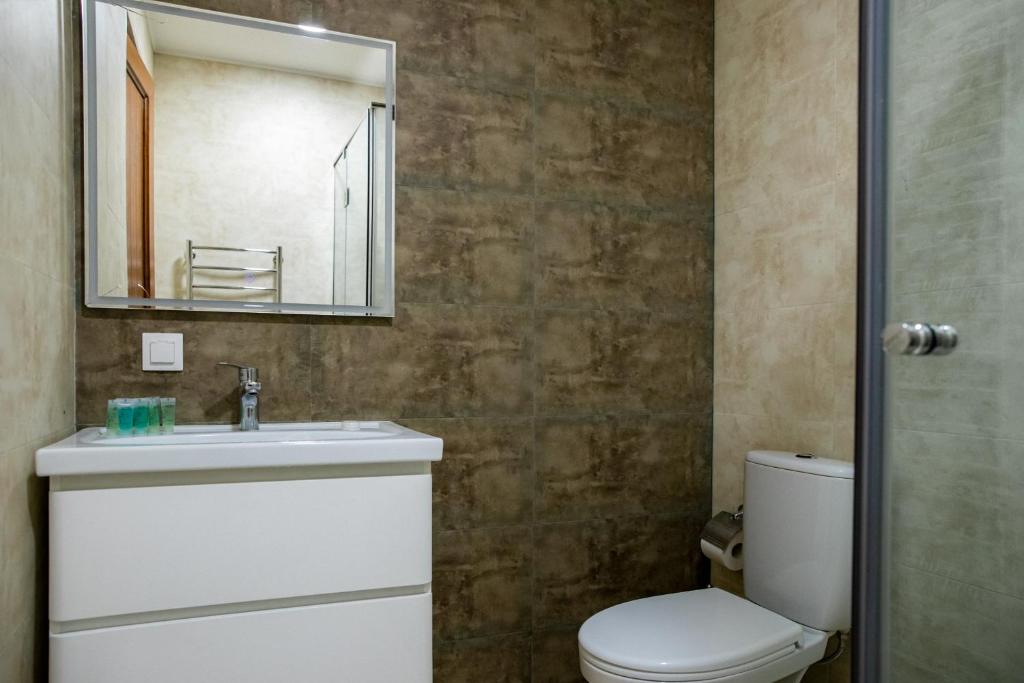 Koupelna v ubytování Garden Inn Resort Sevan