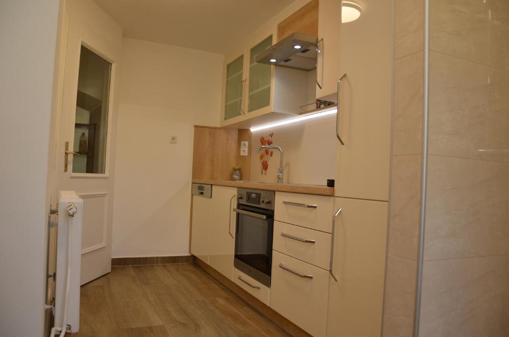 A kitchen or kitchenette at Ferienwohnung Vonwald