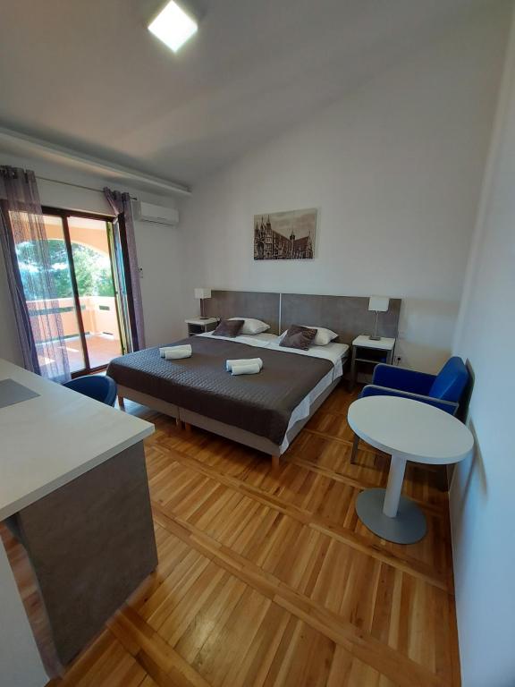 Posteľ alebo postele v izbe v ubytovaní Villa Matea - Vir