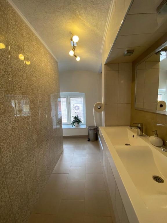Koupelna v ubytování Guesthouse Kod Keme