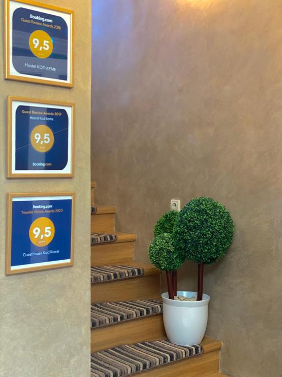 Certifikát, hodnocení, plakát nebo jiný dokument vystavený v ubytování Guesthouse Kod Keme