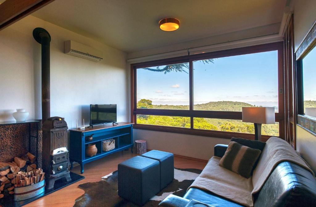  VISTA DESLUMBRANTE PARA O VALE EM APARTAMENTO NO CENTRO DE CANELA - Quinta da Serra