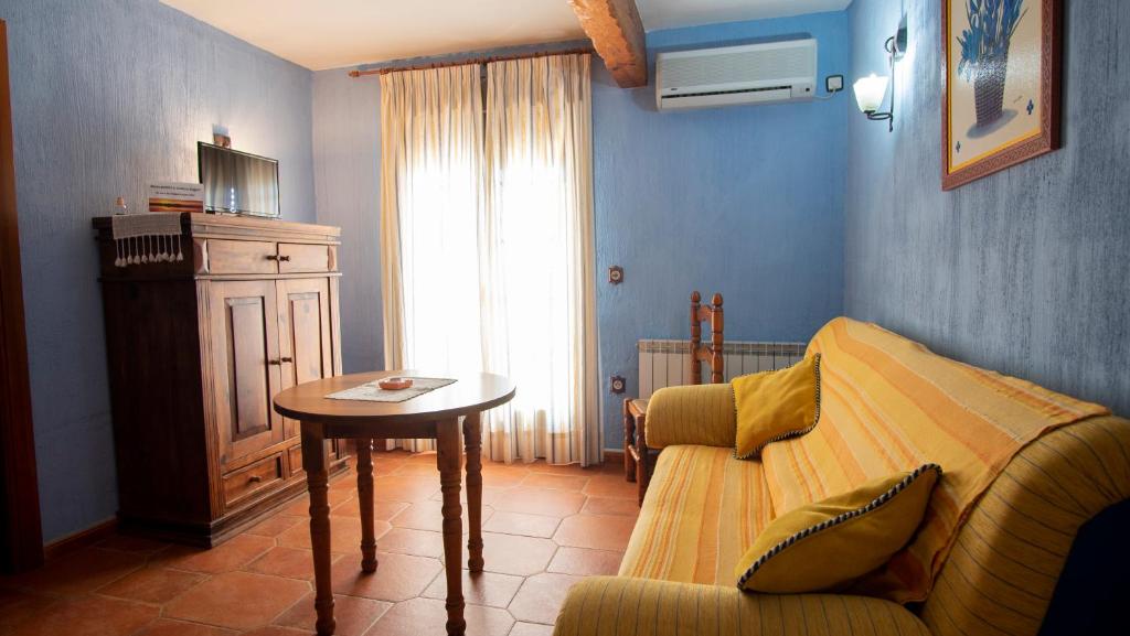 Posezení v ubytování Casa Rural Santa Elena