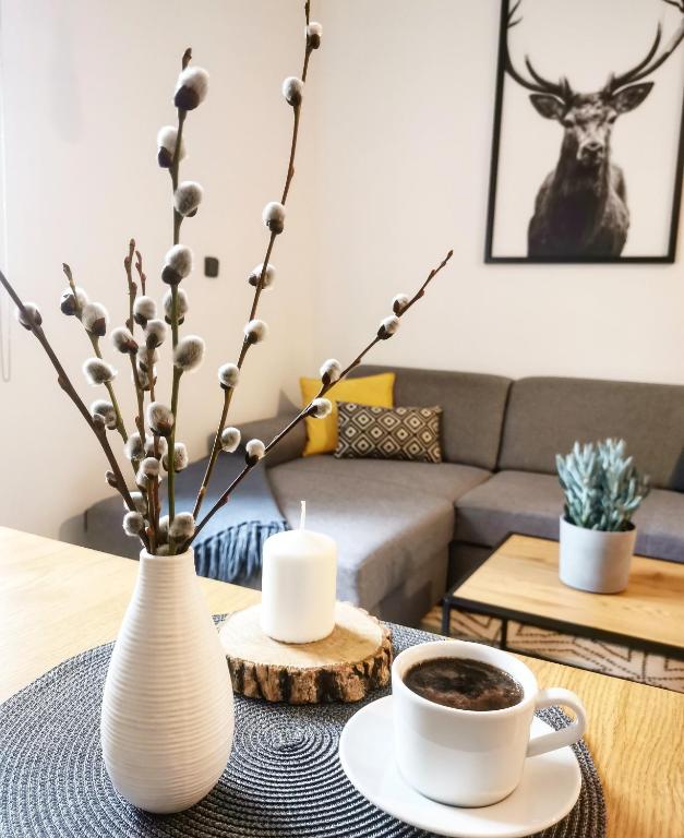 Posezení v ubytování Apartmány Ve stodole