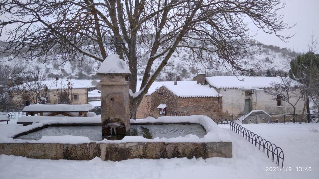 Casa rural El Rincón de las Estrellas v zimě