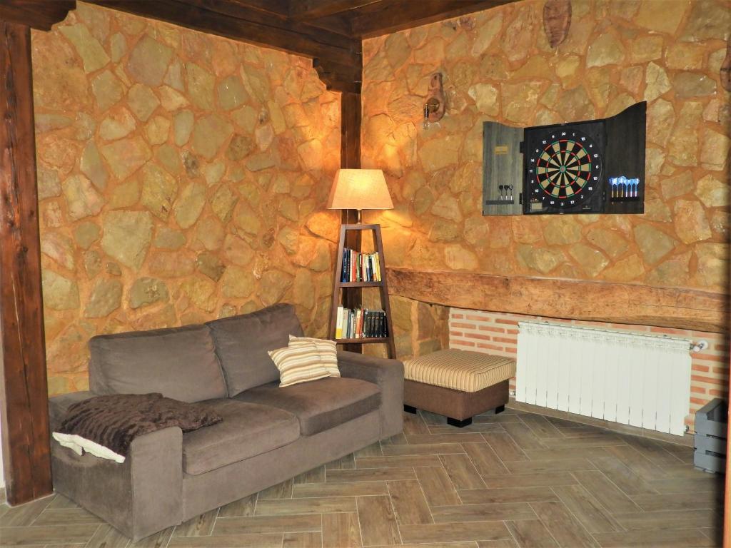 Posezení v ubytování Casa rural El Rincón de las Estrellas