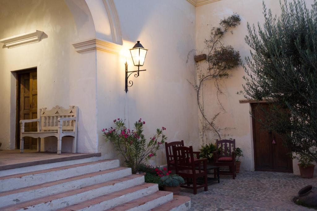 Un jardín fuera de Casa del Tejedor