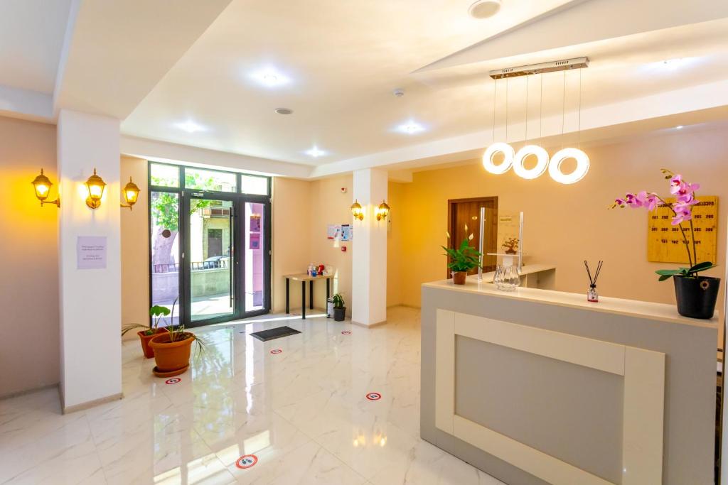 Vstupní hala nebo recepce v ubytování Hotel Rustaveli