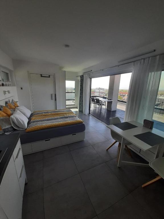 Postel nebo postele na pokoji v ubytování Appartement Hareter