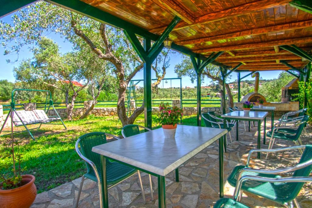 Zahrada ubytování Ammos Zante Villas