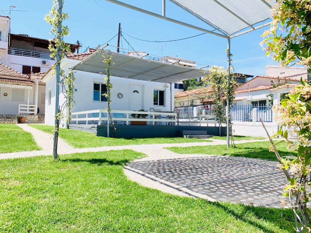 Budova, v ktorej sa apartmánový hotel nachádza