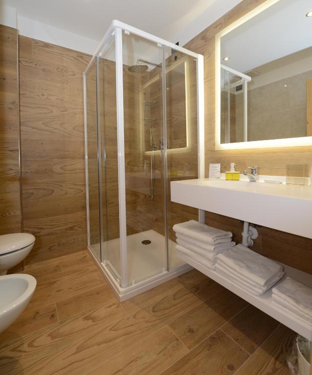 Kúpeľňa v ubytovaní Hotel Gardenia
