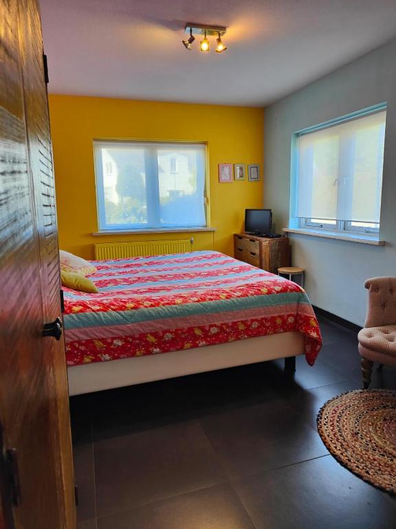 Postel nebo postele na pokoji v ubytování Hotel Domburg4you