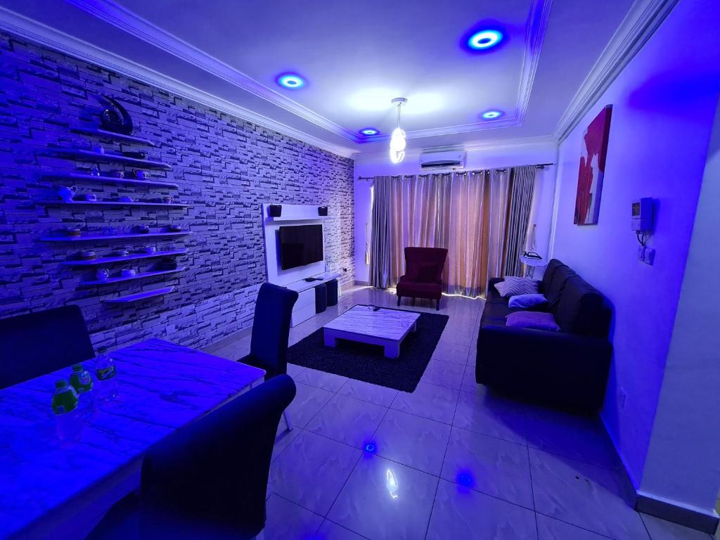 
A seating area at Asa Luxury 2Bedroom Apartment
