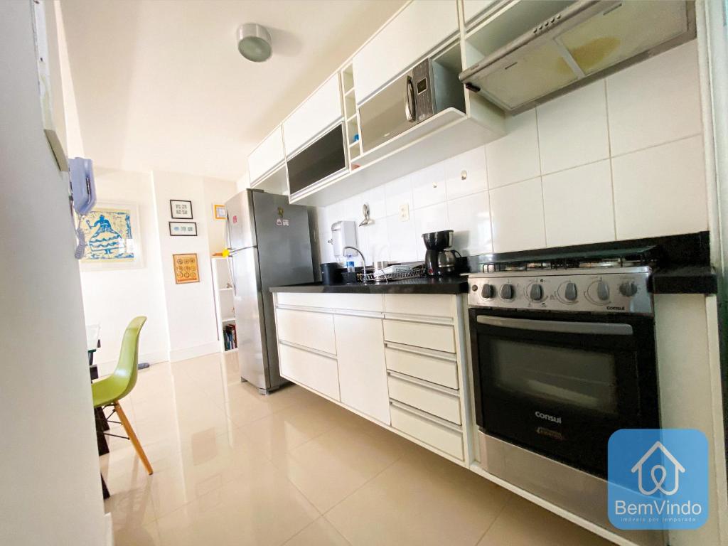  Apartamento de luxo com linda vista Mar no Rio Vermelho
