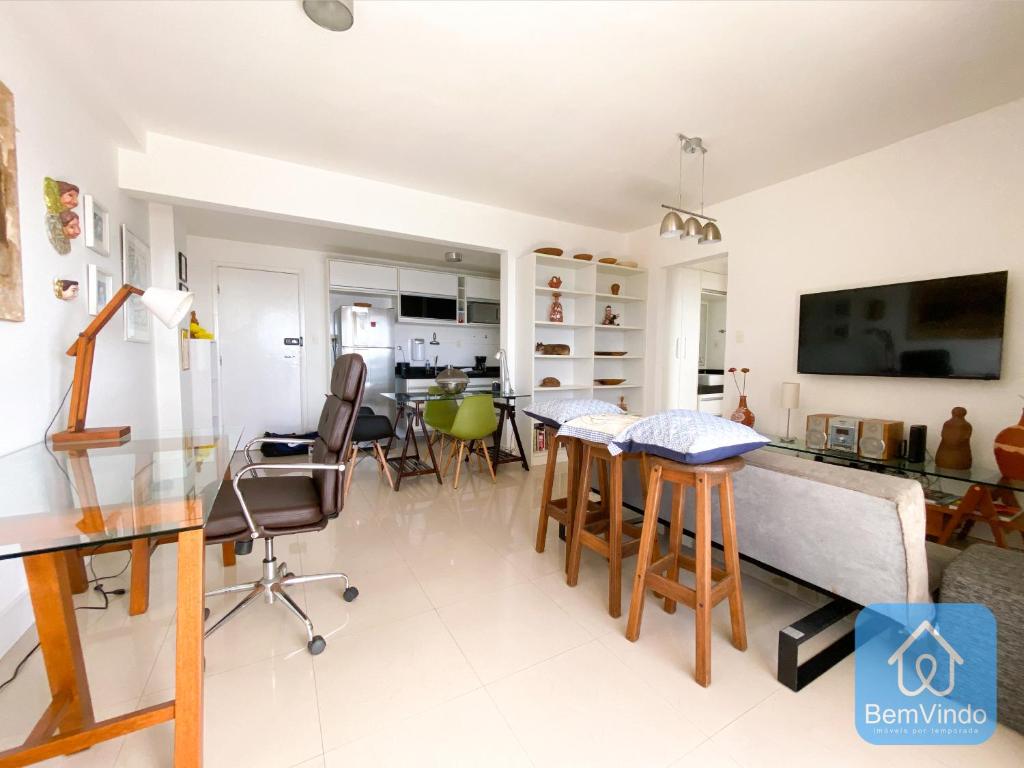  Apartamento de luxo com linda vista Mar no Rio Vermelho