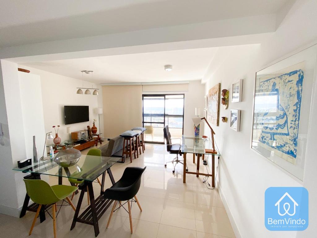  Apartamento de luxo com linda vista Mar no Rio Vermelho