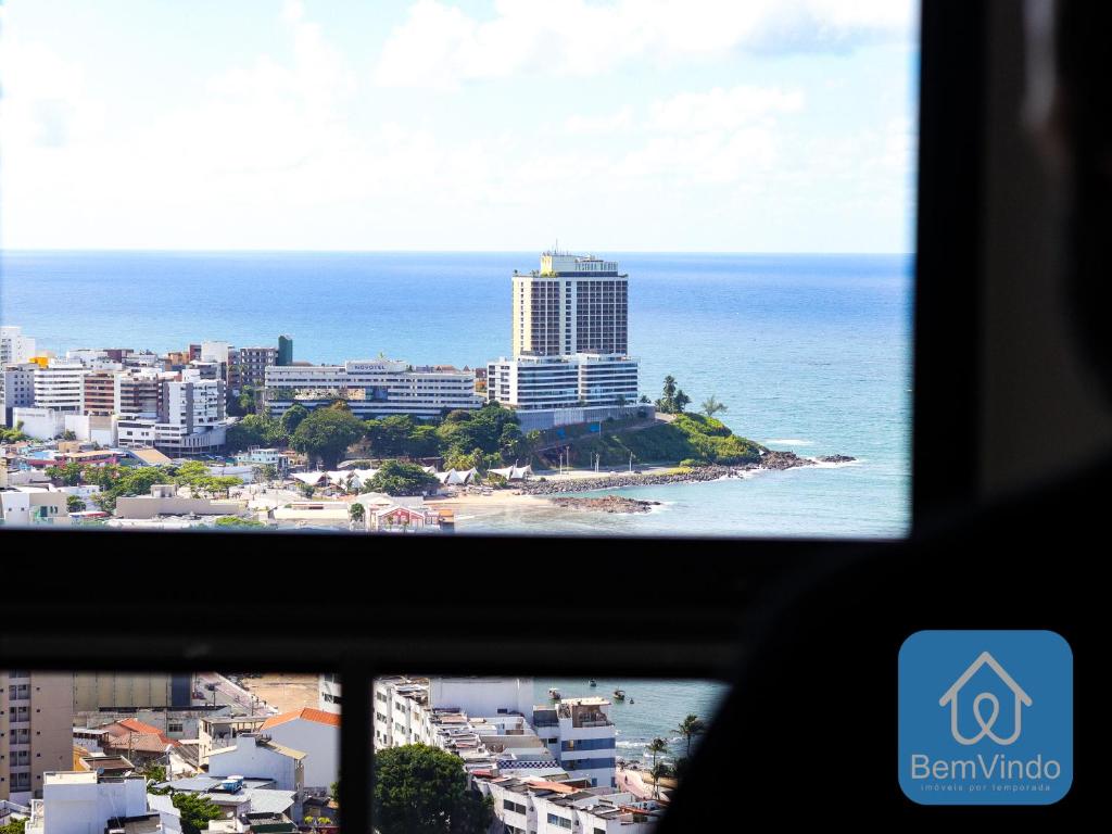  Apartamento de luxo com linda vista Mar no Rio Vermelho
