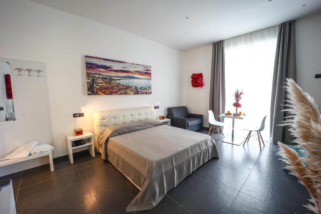 Postel nebo postele na pokoji v ubytování Residenza San Lorenzo