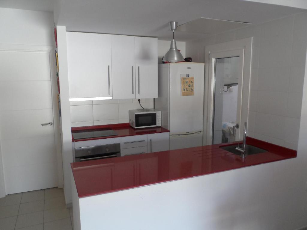 Kuchnia lub aneks kuchenny w obiekcie Apartamento encantador