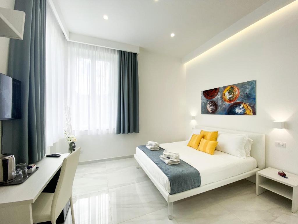 Villa Gabriella - Rooms & Breakfastにあるベッド