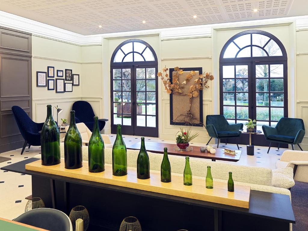Nápoje v ubytování Les Chambres du Champagne Collery