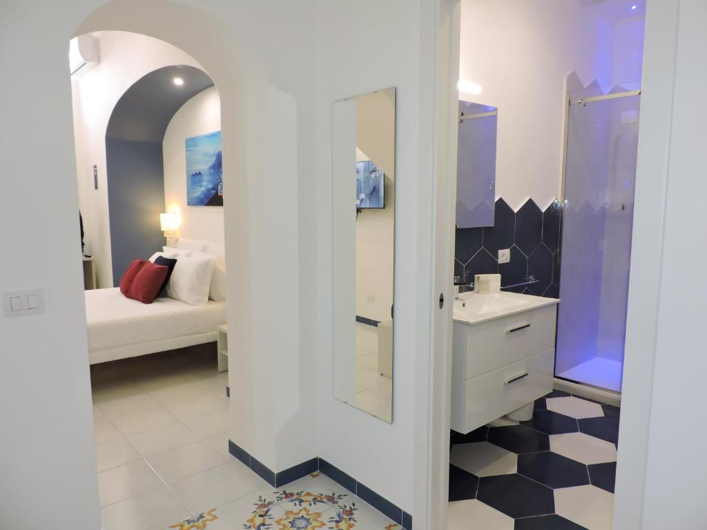 Villa Gabriella - Rooms & Breakfastにあるベッド