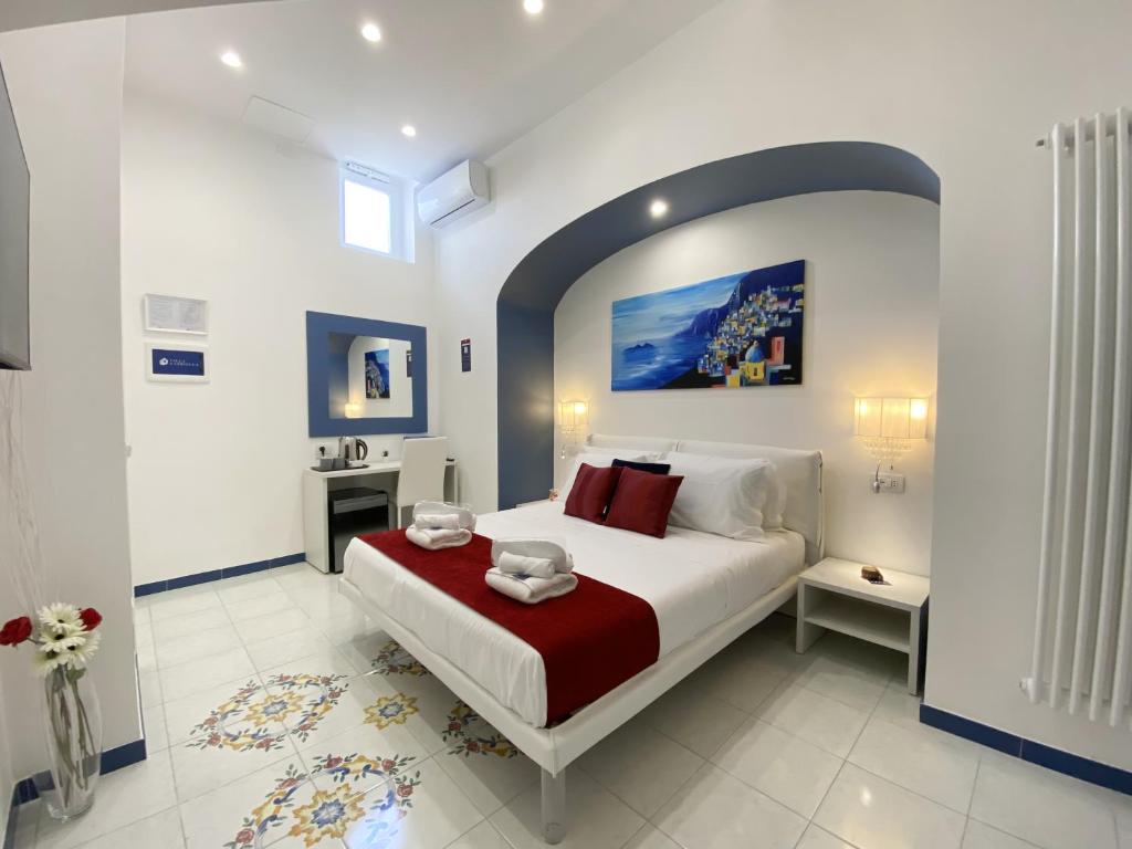 Villa Gabriella - Rooms & Breakfastにあるベッド
